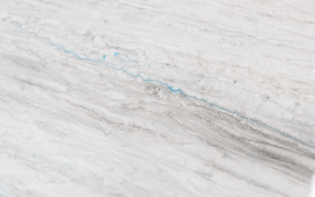 Athens Gray Marble with a Touch of Turquoise
