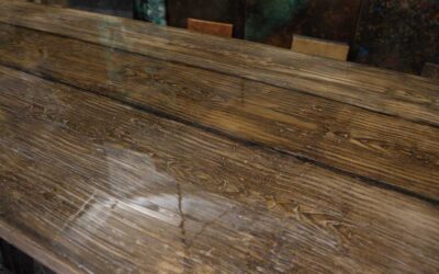 Easy Faux Wood Grain Countertop Part 2